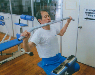 同じくスポーツ会館で