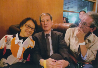 マエキタさん、広瀬隆さんと（10/9）