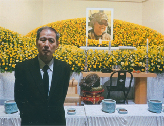 お通夜で（10/23）