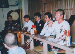 増田氏、古川氏、昼間氏、本間氏、徐氏