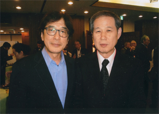 中沢新一さんと