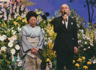 三宅久之さんの奥さんと息子さん