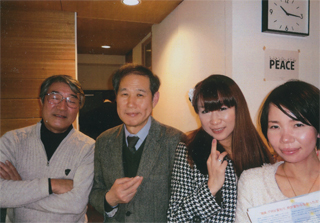 耕さん、雨宮さん、越膳さんと