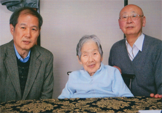 1/3、おばさん（96才）を訪ねました