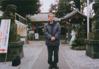 上神明天祖神社で（1/5）