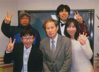 文化放送で（1/9）