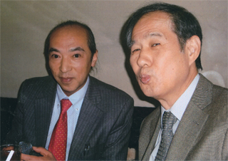 「週刊金曜日」の北村社長と