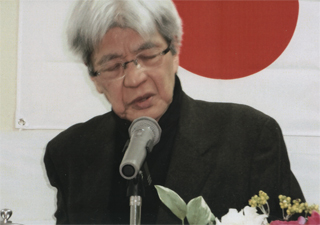 長谷川煕さん（一水会フォーラム）