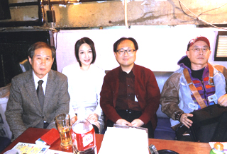 森口尚史さんと。左は犬山紙子さん右は大川豊さん