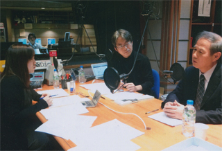 ＴＢＳラジオで（2/7）