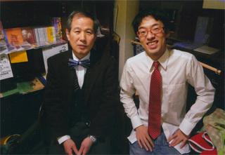 本番前の２人です