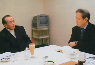 青砥幹夫さんと対談（2/10日）