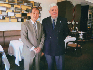 フランス国民戦線顧問のゴルニッシュさんと（2/20）