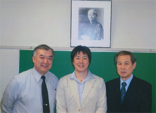 村田直樹先生、田辺陽子さんと