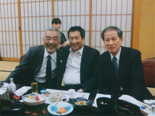 天野尚さん、三枝成彰さんと