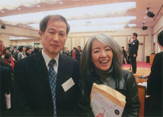 落合恵子さんと