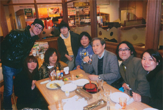 ファミレスで、脱原発のミーティング