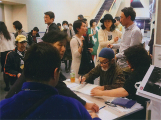 福島さんのサイン会