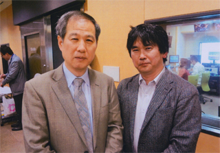 真山仁さんと（3/13）