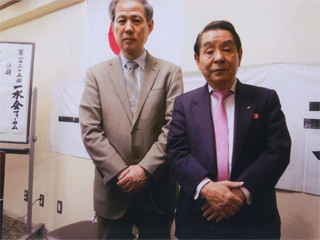 山口敏夫さんと