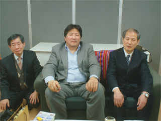 松岡社長、前田さんと