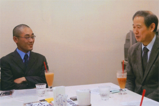 平田龍二氏と対談（3/25）