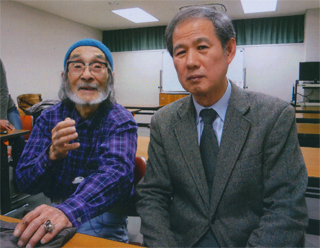 福島菊次郎さんと（3/30）