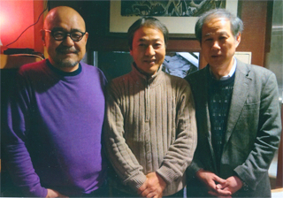 山田和也監督、関野吉晴さんと