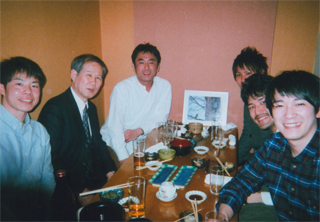 中島先生と教え子たち