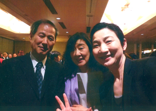 朴慶南さん、辛淑玉さんと