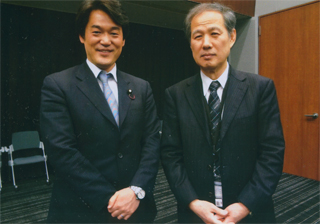 小西洋之さんと