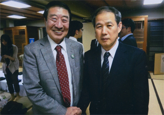 山田正彦さんと