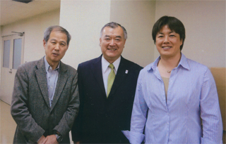 村田直樹先生、田辺陽子さんと（5/31）