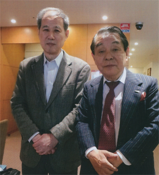 山口敏夫さんと