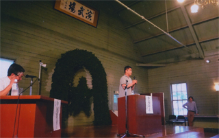 第１部は中島岳志さんの講演