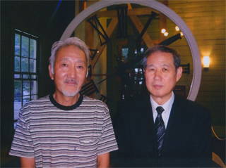 学生道場の後輩が来てくれた