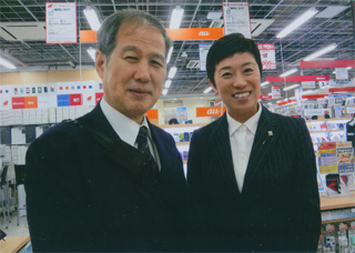 辻元清美さんと