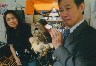 「梟屋」の千且さんと