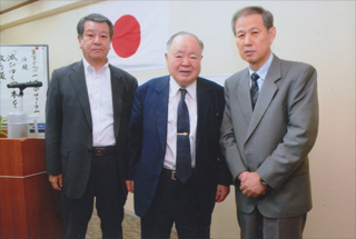 木村三浩氏、清水信次さん、鈴木