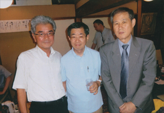 浅野健一さん、松岡利康さんと