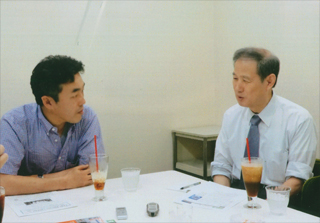 高英起さんと対談（7/17）