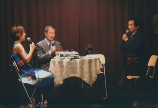 桃江メロンさん（司会）、鈴木、保江邦夫さん