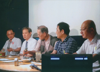 第３部。白井、鈴木、塩見、金、植垣氏