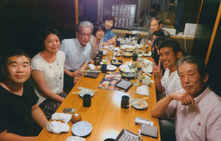 スタッフの打ち上げで