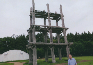 ねぶたの前は、三内丸山に行きました