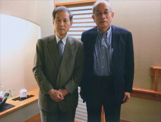 東郷和彦さんと（8/18日）
