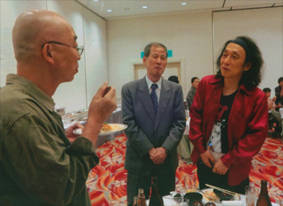 板坂剛さん（右）と