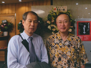 有田芳生さんと