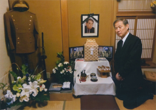 持丸氏のご自宅で（9/29日）