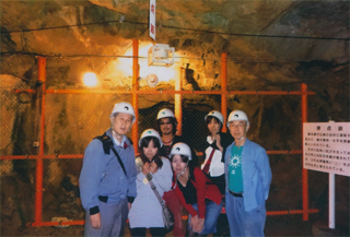 松代大本営で（10/6日）